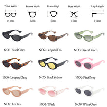 Load image into Gallery viewer, LeonLion Oval Sunglasses Women 2023 Vintage Sun Glasses Women Retro Eyewear Women/Men Brand Designer  Gafas De Mujer UV400