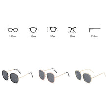 Load image into Gallery viewer, LeonLion Oval Sunglasses Women Oversized Eyeglasses For Women/Men Metal  Glasses Women Round Gafas De Sol Mujer 2023