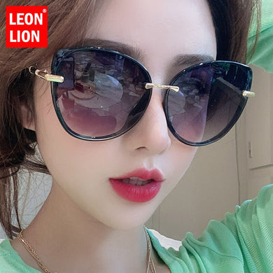 LeonLion Oversized Cat Eye Sunglasses Women Vintage Sunglasses Women Brand Designer Glasses Women  Oculos De Sol Feminino