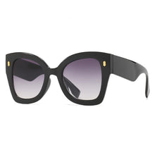 Load image into Gallery viewer, LeonLion Oversized Cateye Sunglasses Women 2023  Brand Eyewear Graident Elegant Sun Glasses Female Square Black Shades