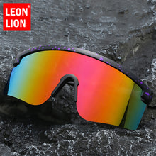 Carica l'immagine nel visualizzatore di Gallery, LeonLion Oversized Cycling Sunglasses Men Brand Designer Glasses Men Sport Eyewear for Men/Women Outdoor Lentes De Sol Mujer