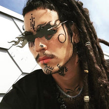 Load image into Gallery viewer, LeonLion Oversized Fire Sunglasses Women Wave Flame Glasses Women/Men Oversized Rimless Eyewear  Punk Gafas De Sol Mujer