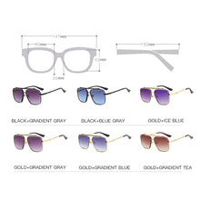 Load image into Gallery viewer, LeonLion Oversized Rimless Sunglasses Women Retro Eyeglasses for Men/Women  Brand Glasses Women Mirror Lentes De Sol Mujer