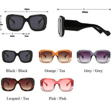 Load image into Gallery viewer, LeonLion Oversized Women's Sunglasses 2023  Vintage Glasses Women/Men Gradient Square Eyewear Women Ocolos Gafas De Sol