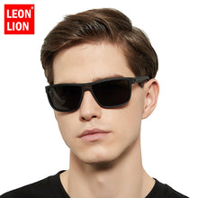 Load image into Gallery viewer, LeonLion Polarized Retro Sunglasses Men Square Glasses Men Vintage Eyeglasses For Men/Women  Lunette De Soleil Homme