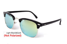 Carica l'immagine nel visualizzatore di Gallery, LeonLion  Polarized Semi-Rimless Sunglasses Women/Men Polarized UV400 Classic Brand Designer Retro Oculos De Sol Gafas