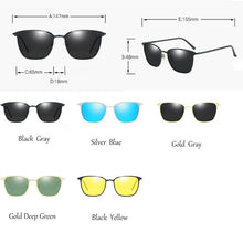 Load image into Gallery viewer, LeonLion Polarized Sunglasses Men Polarized Square Sunglasses Men Vintage Sun Glasses For Men Mirror  Gafas De Sol Hombre