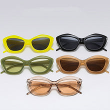 Carica l'immagine nel visualizzatore di Gallery, LeonLion Polygon Cateye Sunglasss Women/Men  Brand Eyewear For Women  Glasses Women Gafas De Sol Mujer 2023