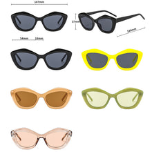 Carica l'immagine nel visualizzatore di Gallery, LeonLion Polygon Cateye Sunglasss Women/Men  Brand Eyewear For Women  Glasses Women Gafas De Sol Mujer 2023
