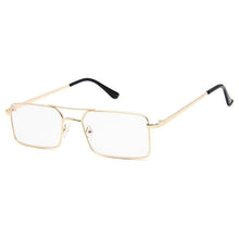 Load image into Gallery viewer, LeonLion Rectangle Sunglasses Women 2023 Retro Eyeglasses for Women/Men Metal Glasses Women Mirror  Gafas De Sol Mujer