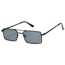 Load image into Gallery viewer, LeonLion Rectangle Sunglasses Women 2023 Retro Eyeglasses for Women/Men Metal Glasses Women Mirror  Gafas De Sol Mujer