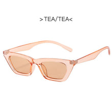 Load image into Gallery viewer, LeonLion Retro Cat Eye Sunglasses Women Trendy 2023 Brand Designer Glasses Women Small Vintage Rectangle Sun Glasses Female