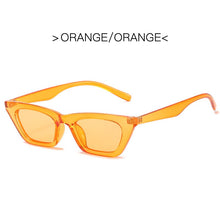 Load image into Gallery viewer, LeonLion Retro Cat Eye Sunglasses Women Trendy 2023 Brand Designer Glasses Women Small Vintage Rectangle Sun Glasses Female