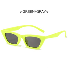 Load image into Gallery viewer, LeonLion Retro Cat Eye Sunglasses Women Trendy 2023 Brand Designer Glasses Women Small Vintage Rectangle Sun Glasses Female