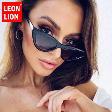 LeonLion Retro Cateye Eyewear Woman Brand Designer Sunglasses Shade for Women Retro Glasses Women Cateye Gafas De Sol Mujer 2023
