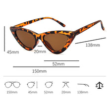 Load image into Gallery viewer, LeonLion Retro Cateye Eyewear Woman Brand Designer Sunglasses Shade for Women Retro Glasses Women Cateye Gafas De Sol Mujer 2023