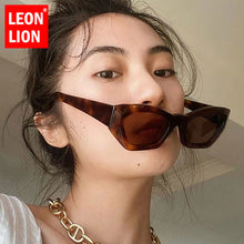 Load image into Gallery viewer, LeonLion Retro Cateye Women Sunglasses Irregular Sunglasses Women 2023 Brand Sunglasses For Women Small Frame Okulary
