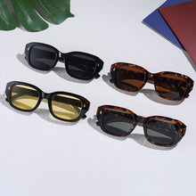 Load image into Gallery viewer, LeonLion Retro Polygon Sunglasses Women Cat Eye Eyewear for Women/Men Decoration Leopard Glasses Women Square Gafas De Sol Mujer