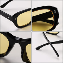 Load image into Gallery viewer, LeonLion Retro Polygon Sunglasses Women Cat Eye Eyewear for Women/Men Decoration Leopard Glasses Women Square Gafas De Sol Mujer