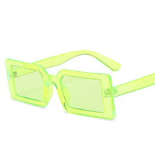 Load image into Gallery viewer, LeonLion Retro Rectangle Sunglasses Women  Glasses for Women/Men Vintage Square Eyeglasses Women Mirror Oculos De Sol