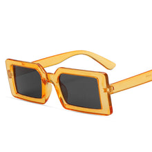 Load image into Gallery viewer, LeonLion Retro Rectangle Sunglasses Women  Glasses for Women/Men Vintage Square Eyeglasses Women Mirror Oculos De Sol