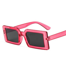 Load image into Gallery viewer, LeonLion Retro Rectangle Sunglasses Women  Glasses for Women/Men Vintage Square Eyeglasses Women Mirror Oculos De Sol