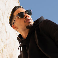 Load image into Gallery viewer, LeonLion Retro Semi-Rimless Sunglasses Men 2023 Glasses Women/Men  Brand Glasses Men Rimless Lunette Soleil Femme uv400