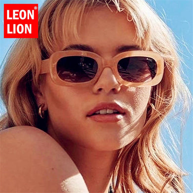 LeonLion Retro Square Sunglasses Women 2023 Ins  Eyewear for Women/Men Brand Designer Glasses Women Vintage Gafas De Sol