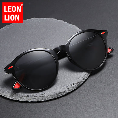 LeonLion Retro Sunglasses Men 2023 Polarized Sun Glasses Men/Women  Brand Eyewear Men Mirror Square Gafas De Sol Hombre