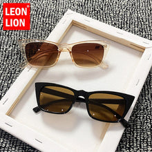Load image into Gallery viewer, LeonLion Retro Sunglasses Women Cateye Women Sunglasses 2023 Women Glasses Brand Designer Sunglasses For Men Hip Hop Okulary