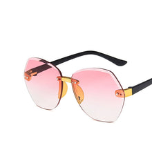 Load image into Gallery viewer, LeonLion Rimless Retro Sunglasses Children  Glasses For Boy/Girl Vintage Sunglasses Children Small Oculos De Sol Feminino