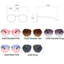 Load image into Gallery viewer, LeonLion Rimless Retro Sunglasses Children  Glasses For Boy/Girl Vintage Sunglasses Children Small Oculos De Sol Feminino