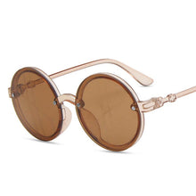 Load image into Gallery viewer, LeonLion Round Creativity Sunglasses Children Gradient Lovely Eyewear Boys/Girls 2023 Glasses Kids Vintage Lentes De Sol Mujer