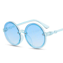 Load image into Gallery viewer, LeonLion Round Creativity Sunglasses Children Gradient Lovely Eyewear Boys/Girls 2023 Glasses Kids Vintage Lentes De Sol Mujer