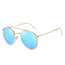 Load image into Gallery viewer, LeonLion Round Polarized Sunglasses Women 2023 Retro Sunglasses Women/Men Vintage Glasses Women Mirror Oculos De Sol Feminino