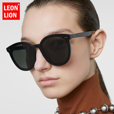 LeonLion Round Retro Sunglasses Women Designer Sunglasses Women 2023  Glasses For Women Brand Oculos De Sol Feminino