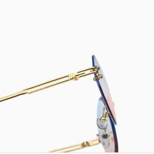 Load image into Gallery viewer, LeonLion Round Rimless Sunglasses Women 2023 Designer Glasses Women Vintage Eyeglasses Women/Men  Gafas De Sol Mujer