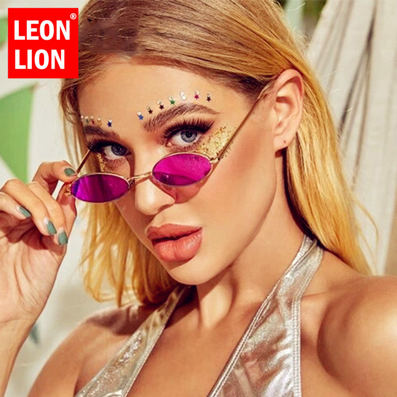 Small oval sunglasses womens 2025