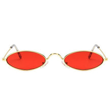 Load image into Gallery viewer, LeonLion Small Oval Sunglasses Women Vintage Eyeglasses Women/Men Retro Metal Glasses Women Vintage Red Gafas De Sol Mujer 2023