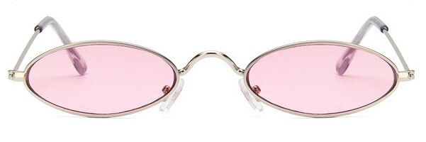 LeonLion Small Oval Sunglasses Women Vintage Eyeglasses Women/Men Retro Metal Glasses Women Vintage Red Gafas De Sol Mujer 2023