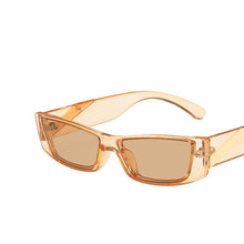 Load image into Gallery viewer, LeonLion Small Punk Sunglasses Women Rectangle Sun Glasses for Women Green Mirror Shades for Women  Gafas De Sol Hombre