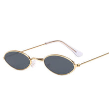 Load image into Gallery viewer, LeonLion Small Retro Sunglasses Women 2023 Brand Designer Eyewear Women/Men Mirror Glasses For Women Metal Lentes De Sol Mujer