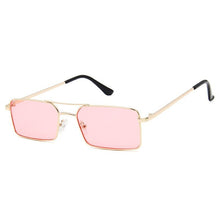 Load image into Gallery viewer, LeonLion Small Square Sunglasses Women Retro Eyeglasses For Women/Men Metal Glasses for Men Vintage Gafas De Sol Para Hombre