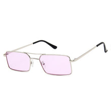 Load image into Gallery viewer, LeonLion Small Square Sunglasses Women Retro Eyeglasses For Women/Men Metal Glasses for Men Vintage Gafas De Sol Para Hombre