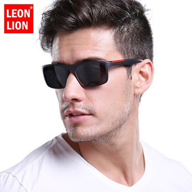 LeonLion Square Retro Sunglasses Men 2023  Brand Sunglasses Men Vintage Sun Glasses For Men Mirror Oculos De Sol Feminino