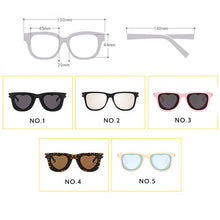 Load image into Gallery viewer, LeonLion Square Retro Sunglasses Women Heart Glasses for Women/Men 2023  Brand Eyeglasses Women Mirror Gafas De Sol Mujer