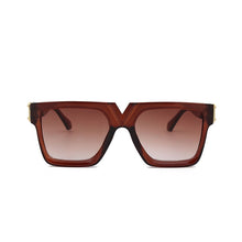 Carica l&#39;immagine nel visualizzatore di Gallery, LeonLion Square Retro Sunglasses Women  Brand Glasses Women/Men Oversized Sunglasses Women Mirror Oculos De Sol Feminino