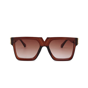 LeonLion Square Retro Sunglasses Women  Brand Glasses Women/Men Oversized Sunglasses Women Mirror Oculos De Sol Feminino