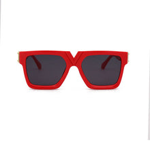 Carica l&#39;immagine nel visualizzatore di Gallery, LeonLion Square Retro Sunglasses Women  Brand Glasses Women/Men Oversized Sunglasses Women Mirror Oculos De Sol Feminino