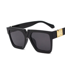 Carica l&#39;immagine nel visualizzatore di Gallery, LeonLion Square Retro Sunglasses Women  Brand Glasses Women/Men Oversized Sunglasses Women Mirror Oculos De Sol Feminino